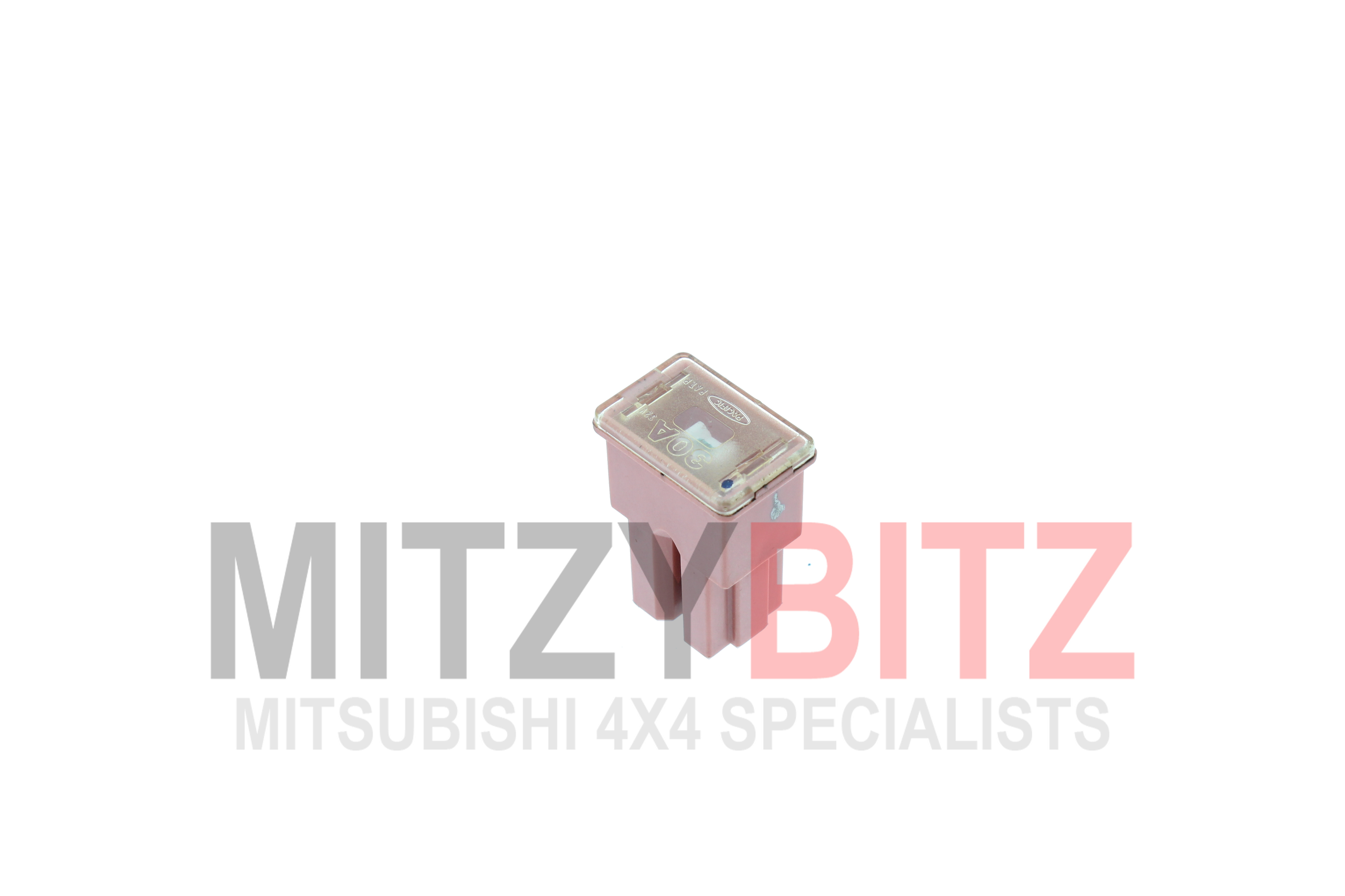 30 AMP PINK PUSH IN FUSE FLAT STYLE MITSUBISHI PAJERO MINI H53A 0.7