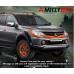 DOOR GLASS FRONT RIGHT FOR A MITSUBISHI MONTERO - V75W