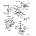 CROSSMEMBER ENGINE MOUNTING CUSHION FOR A MITSUBISHI PAJERO PININ/MONTERO IO - H67W