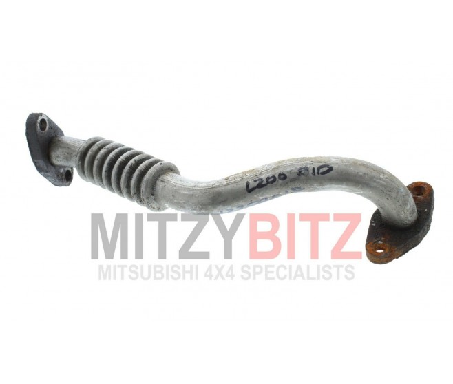 TURBOCHARGER OIL RETURN PIPE TUBE FOR A MITSUBISHI INTAKE & EXHAUST - 