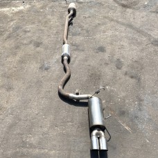 CENTER EXHAUST AND BACK BOX