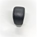 BLACK LEATHER GEAR SHIFT STICK LEVER KNOB FOR A MITSUBISHI V90# - TRANSFER FLOOR SHIFT CONTROL