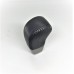 BLACK LEATHER GEAR SHIFT STICK LEVER KNOB FOR A MITSUBISHI V90# - TRANSFER FLOOR SHIFT CONTROL