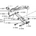 LOWER CONTROL ARM REAR FOR A MITSUBISHI OUTLANDER - CW6W