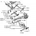 LOWER SUSPENSION ARM REAR LEFT FOR A MITSUBISHI DELICA D:5/SPACE WAGON - CV5W