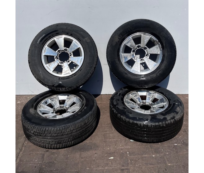 ALLOY WHEELS AND TYRES FOR A MITSUBISHI PAJERO SPORT - K96W