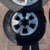 ALLOY WHEELS AND TYRES FOR A MITSUBISHI K97W - 2800DIESEL/4WD - LS(WIDE),5FM/T BRAZIL / 1999-06-01 - 2006-08-31 - 