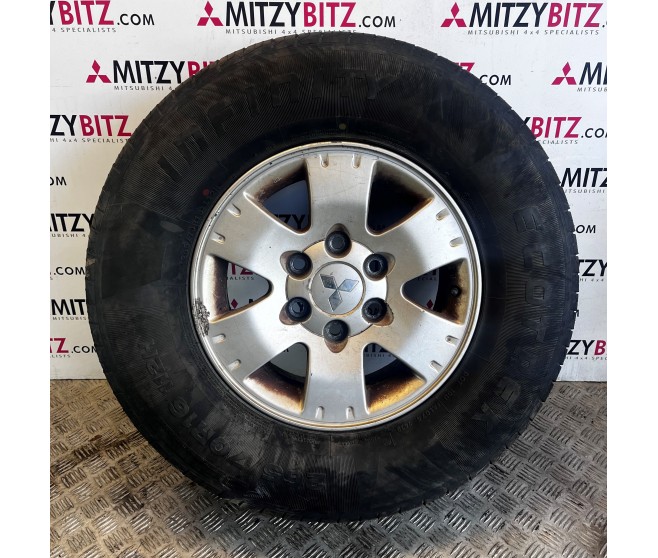 ALLOY WHEEL AND TYRE  16 FOR A MITSUBISHI PAJERO - V78W