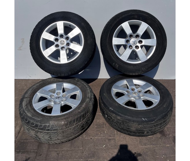 ALLOY SET WITH TYRES 18