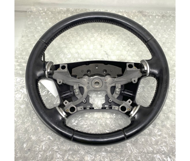 LEATHER STEERING WHEEL FOR A MITSUBISHI V80,90# - STEERING WHEEL