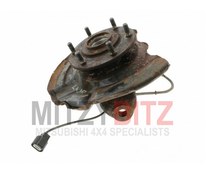 FRONT LEFT HUB AND ABS SENSOR FOR A MITSUBISHI V80,90# - FRONT LEFT HUB AND ABS SENSOR