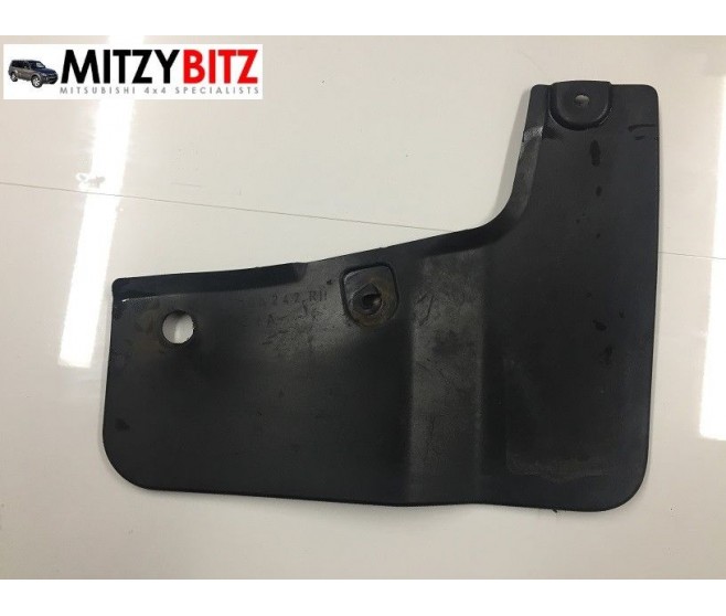 FRONT RIGHT MUD FLAP GUARD FOR A MITSUBISHI EXTERIOR - 