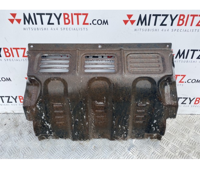 FRONT UNDER ENGINE SUMP GUARD SKID PLATE FOR A MITSUBISHI NATIVA/PAJ SPORT - KG4W