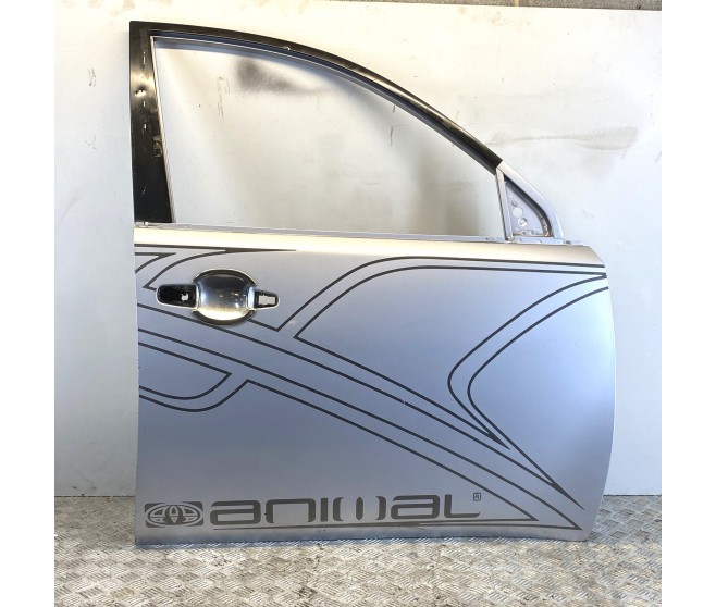 BARE DOOR FRONT RIGHT FOR A MITSUBISHI KA,B0# - FRONT DOOR PANEL & GLASS