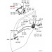 FRONT LEFT DOOR HANDLE FOR A MITSUBISHI DELICA D:5/SPACE WAGON - CV2W