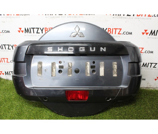 NUMBER PLATE HOLDER SPARE WHEEL COVER ONLY FOR A MITSUBISHI DOOR - 
