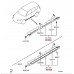 RIGHT SIDE SKIRT FOR A MITSUBISHI CW0# - RIGHT SIDE SKIRT