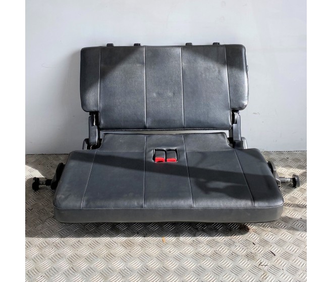 BLACK LEATHER 3RD ROW SEAT FOR A MITSUBISHI V90# - THIRD SEAT