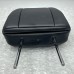 BLACK LEATHER FRONT HEAD REST FOR A MITSUBISHI V90# - FRONT SEAT