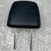 BLACK LEATHER FRONT HEAD REST FOR A MITSUBISHI V90# - FRONT SEAT