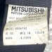 SEAT BELT 3RD ROW LEFT FOR A MITSUBISHI CW0# - SEAT BELT 3RD ROW LEFT