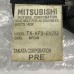 SEAT BELT FRONT LEFT FOR A MITSUBISHI PAJERO/MONTERO - V98W