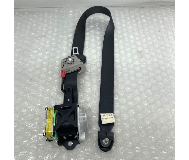 FRONT R/H DRIVERS SEAT BELT FOR A MITSUBISHI PAJERO - V98W