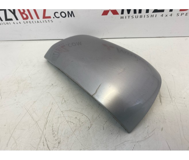 DOOR WING MIRROR BACK COVER SILVER FRONT LEFT FOR A MITSUBISHI V90# - OUTSIDE REAR VIEW MIRROR