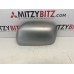 DOOR WING MIRROR BACK COVER SILVER FRONT LEFT FOR A MITSUBISHI PAJERO/MONTERO - V98W