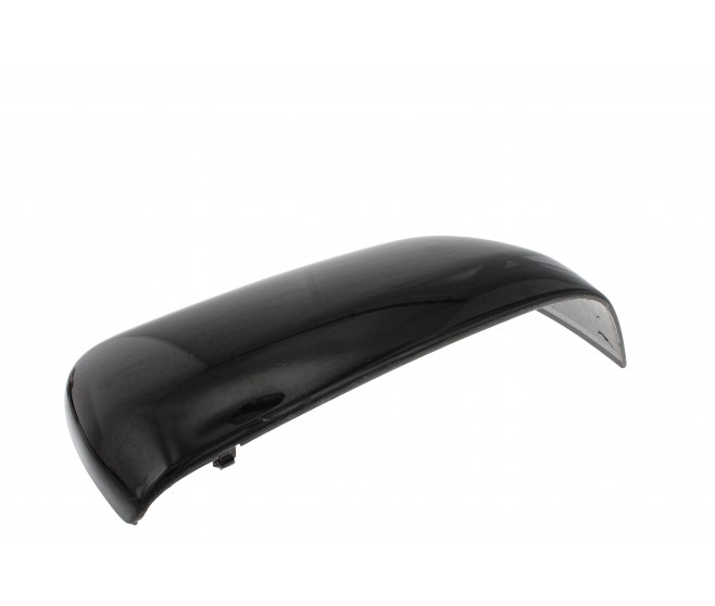 BLACK FRONT LEFT DOOR WING MIRROR REAR COVER FOR A MITSUBISHI V80,90# - OUTSIDE REAR VIEW MIRROR