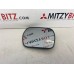 RIGHT SIDE DOOR WING MIRROR GLASS CONVEX HEATED FOR A MITSUBISHI EXTERIOR - 
