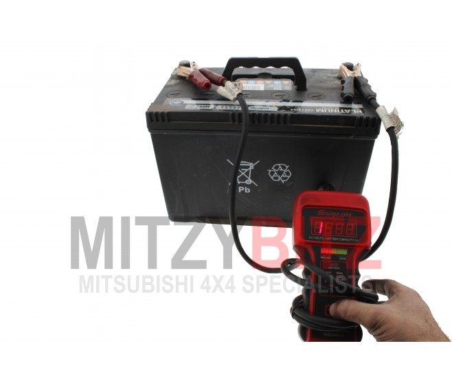 90AH 12V BATTERY ( COLLECTION ONLY ) FOR A MITSUBISHI L200 - KA4T