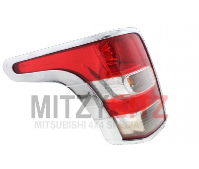 REAR LEFT BODY LAMP WITH CHROME TRIM FOR A MITSUBISHI KJ-L# - REAR LEFT BODY LAMP WITH CHROME TRIM
