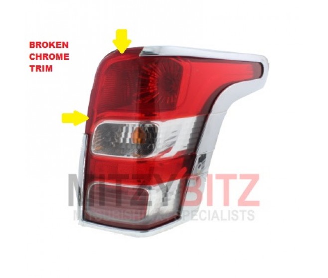 DAMAGED REAR RIGHT BODY LAMP FOR A MITSUBISHI CHASSIS ELECTRICAL - 