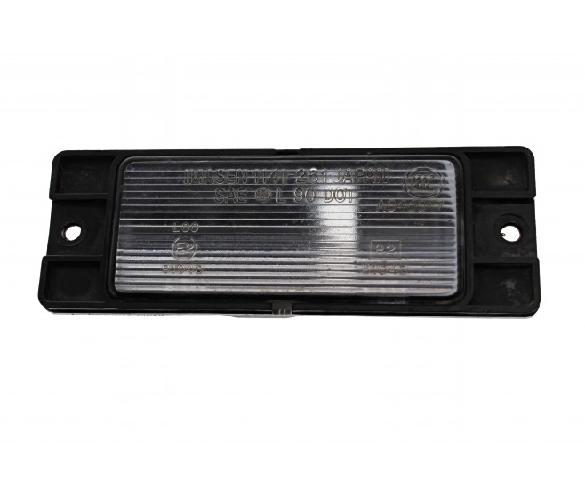 LICENSE PLATE LAMP HOLDER ONLY FOR A MITSUBISHI V90# - REAR EXTERIOR LAMP