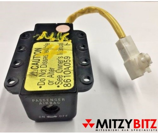  AIRBAG CUT OFF SWITCH FOR A MITSUBISHI V80# - SWITCH & CIGAR LIGHTER