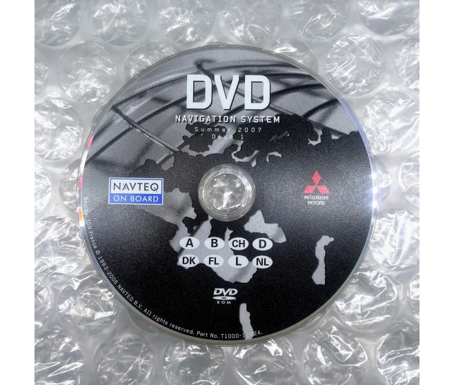 DISC NAVIGATION DVD FOR A MITSUBISHI PAJERO/MONTERO - V98V