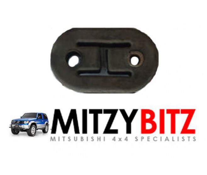 EXHAUST RUBBER MOUNTING BLOCK FOR A MITSUBISHI V60,70# - EXHAUST RUBBER MOUNTING BLOCK