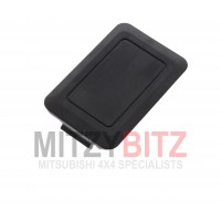 BLACK BLANKING SWITCH DASH PANEL HOLE COVER