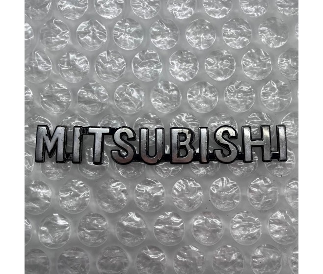MITSUBISHI DECAL FOR A MITSUBISHI EXTERIOR - 