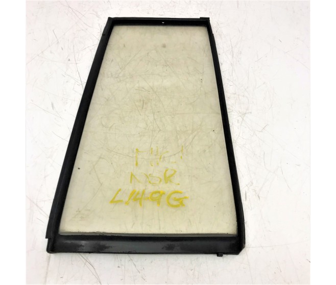 STATIONARY DOOR GLASS REAR LEFT FOR A MITSUBISHI PAJERO - L149G