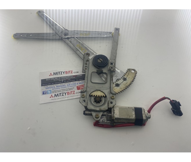 FRONT RIGHT WINDOW REGULATOR AND MOTOR FOR A MITSUBISHI L300 - P15W