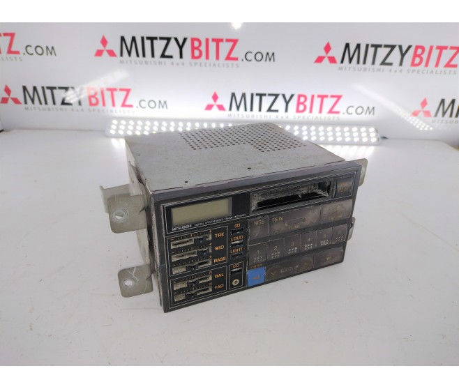 RADIO STEREO TAPE PLAYER FOR A MITSUBISHI CHASSIS ELECTRICAL - 
