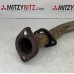 FRONT EXHAUST DOWNPIPE FOR A MITSUBISHI PAJERO - V47WG