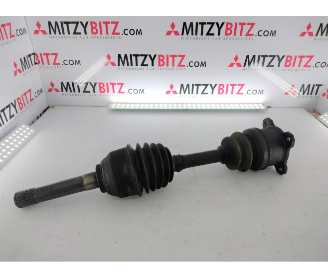 FRONT RIGHT AXLE DRIVESHAFT FOR A MITSUBISHI V20-50# - FRONT AXLE HOUSING & SHAFT