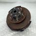 FRONT LEFT HUB AND KNUCKLE FOR A MITSUBISHI V10-40# - FRONT LEFT HUB AND KNUCKLE