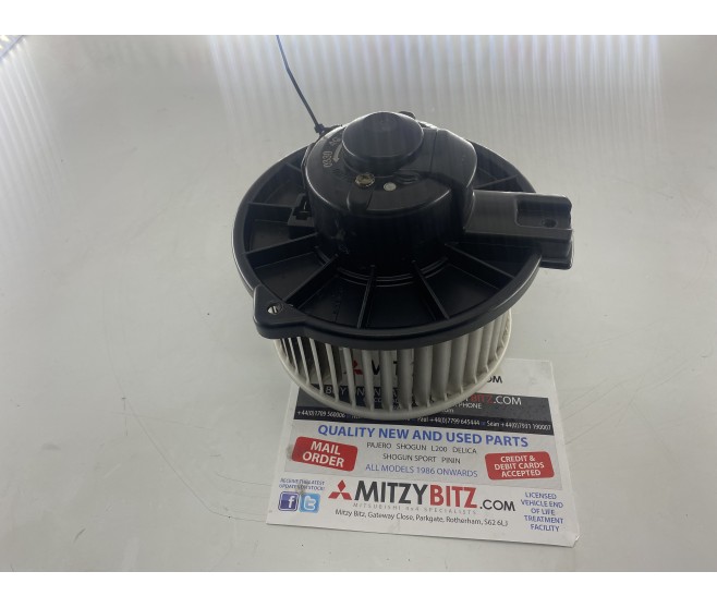 HEATER BLOWER MOTOR FAN FOR A MITSUBISHI V10-40# - HEATER UNIT & PIPING