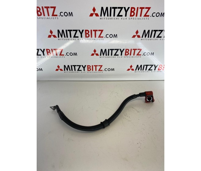 POSITIVE BATTERY CABLE FOR A MITSUBISHI V20-50# - BATTERY CABLE & BRACKET