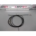 FUEL FILLER LID LOCK RELEASE CABLE FOR A MITSUBISHI V20-50# - FUEL FILLER LID LOCK RELEASE CABLE