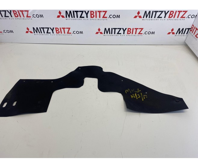 LEFT OR  RIGHT FRONT INNER SPLASH GUARD FOR A MITSUBISHI V20-50# - LEFT OR  RIGHT FRONT INNER SPLASH GUARD